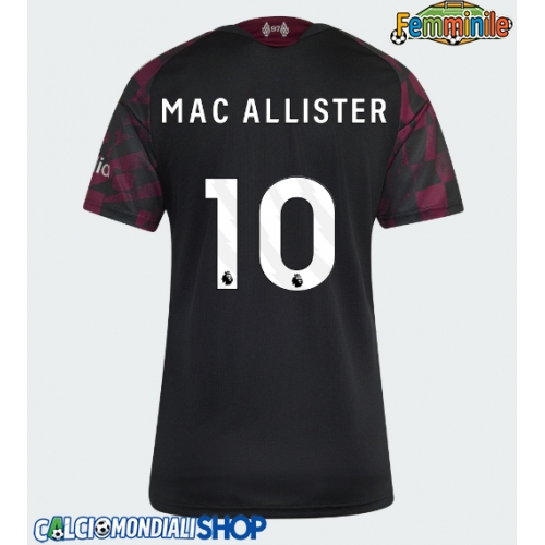 Maglie da calcio Liverpool Alexis Mac Allister #10 Terza Maglia Femminile 2026-27 Manica Corta